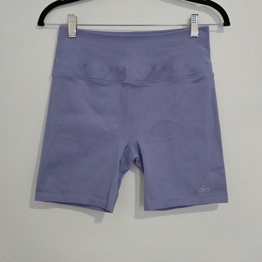 ALO Yoga Women's Purple Shorts